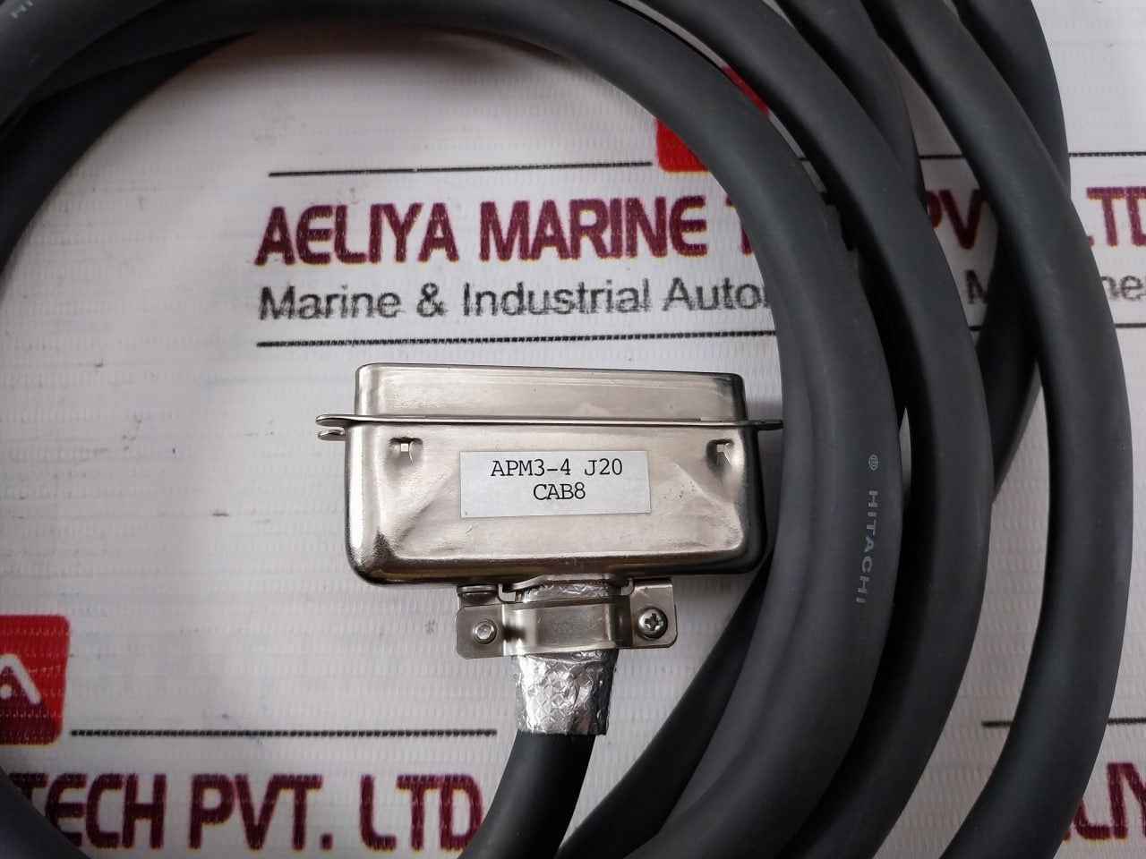 Hitachi Fta3-405 Programmer-printer Cable 4 Meter Apm3-4 J20