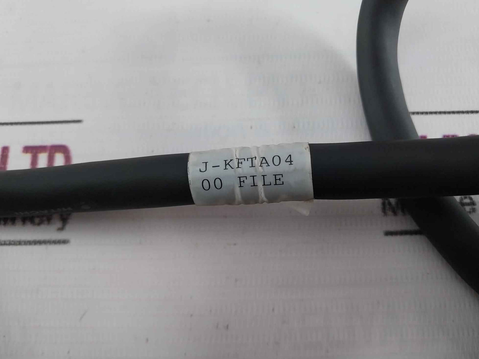 Hitachi Fta3-406 Programmer-printer Cable Apm3-4 J21 4M