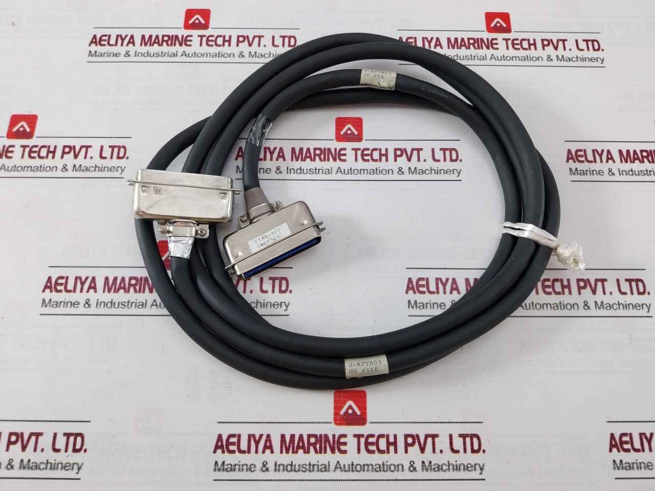 Hitachi Fta3-407 Programmer-printer Cable 3 Meter Apm3-4 J22