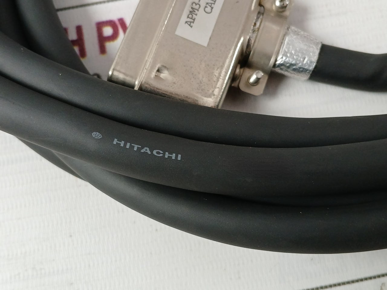 Hitachi Fta3-408 Programmer-printer Cable Apm3-4 J23 4 Meter