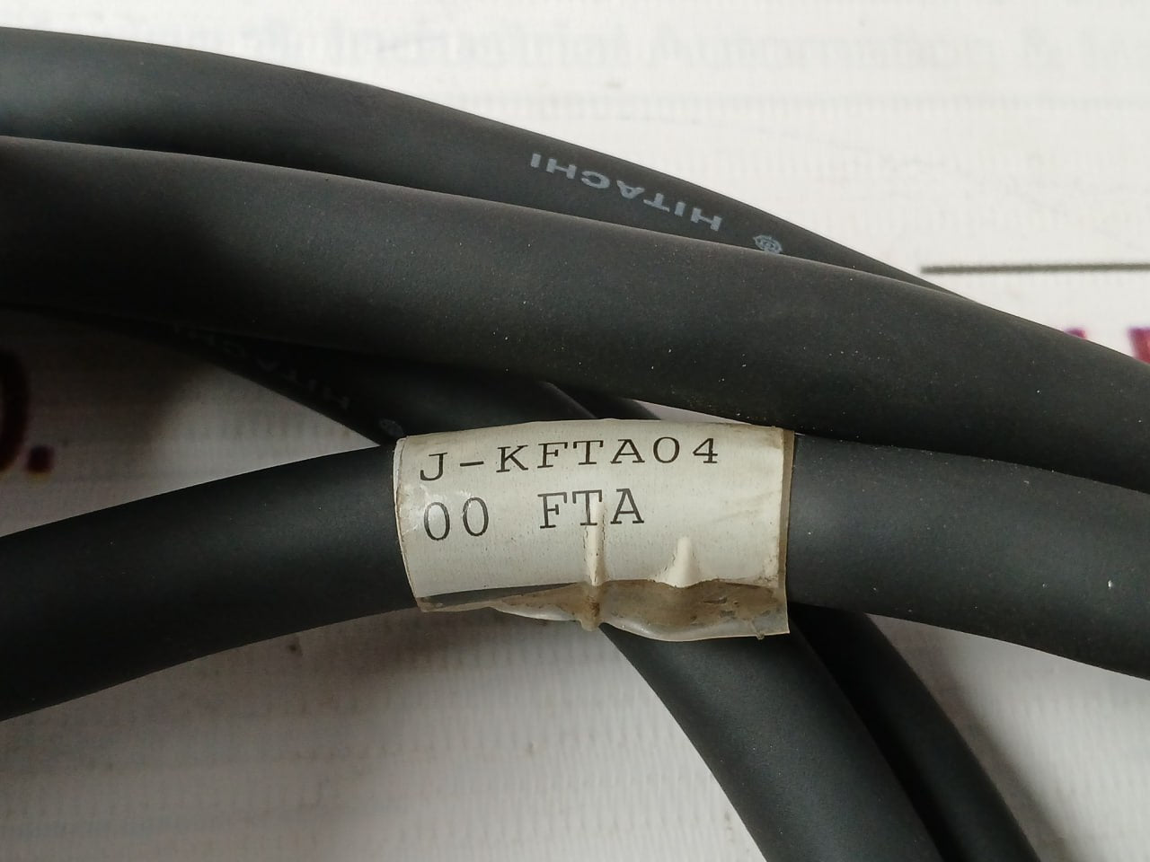 Hitachi Fta3-408 Programmer-printer Cable Apm3-4 J23 4 Meter