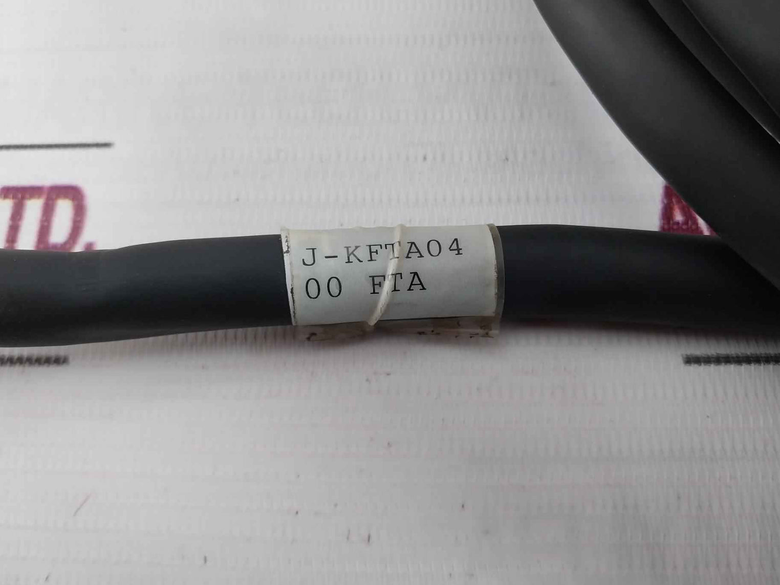 Hitachi Fta3-411 Programmer-printer Cable 4 Meter Apm3-4 J26