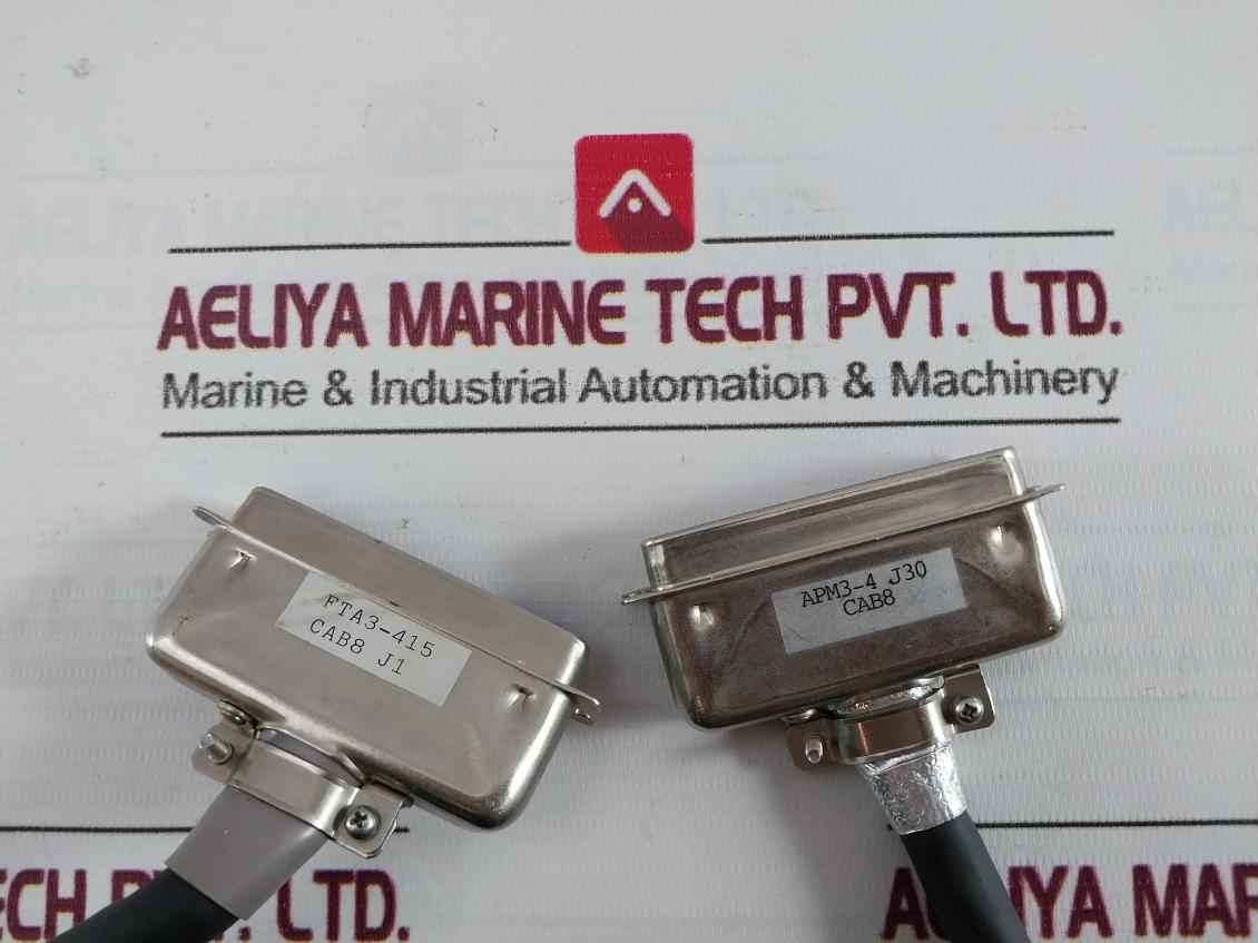 Hitachi Fta3-415 Programmer-printer Cable 4 Meter Apm3-4 J30