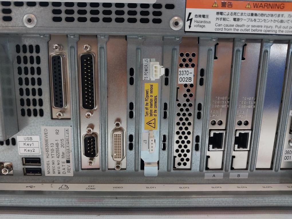 Hitachi Hf-w6500 Hj-65359Ewed Industrial Computer Cpu Ac100V-240V