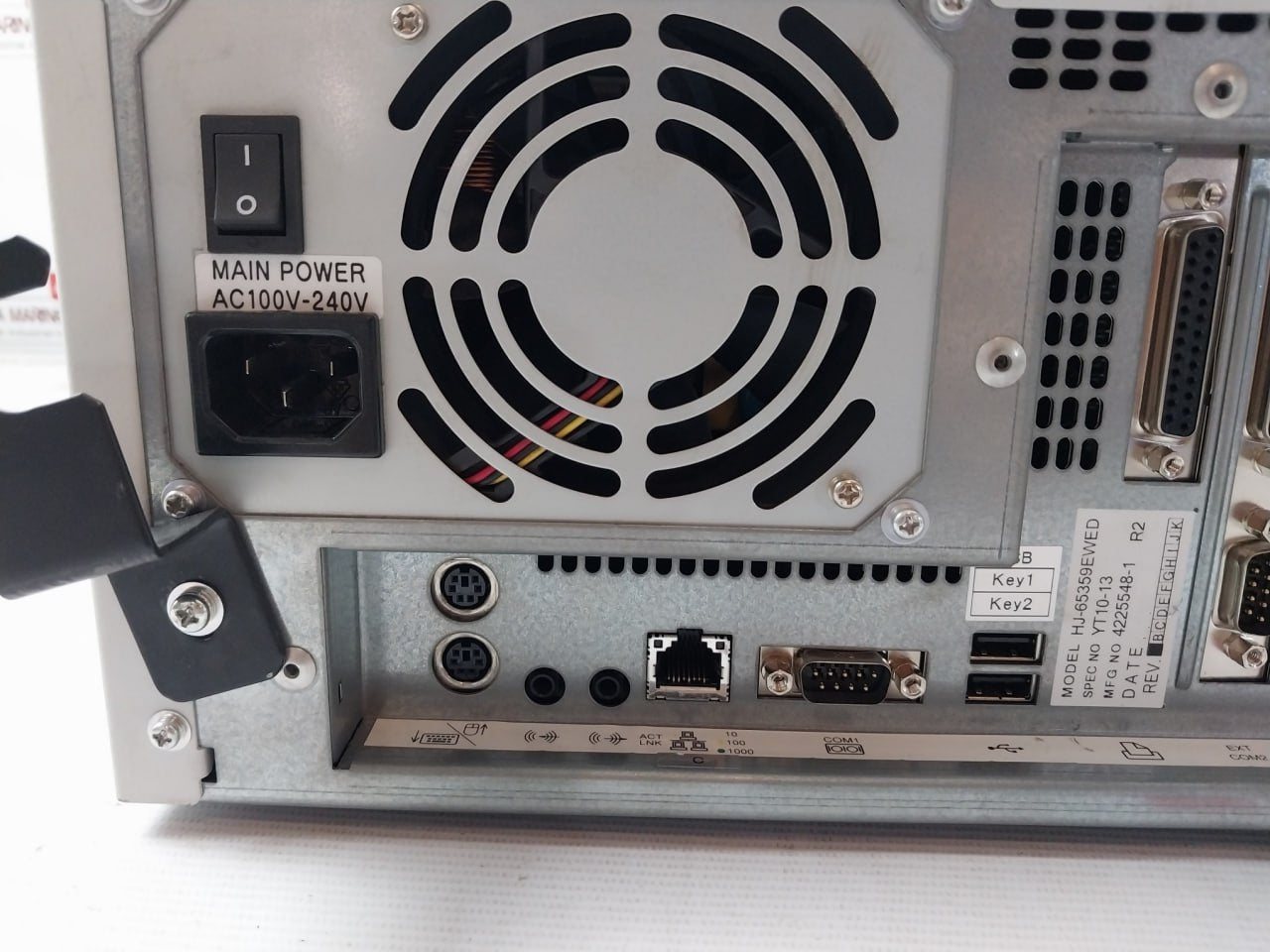 Hitachi Hf-w6500 Hj-65359Ewed Industrial Computer Cpu Ac100V-240V