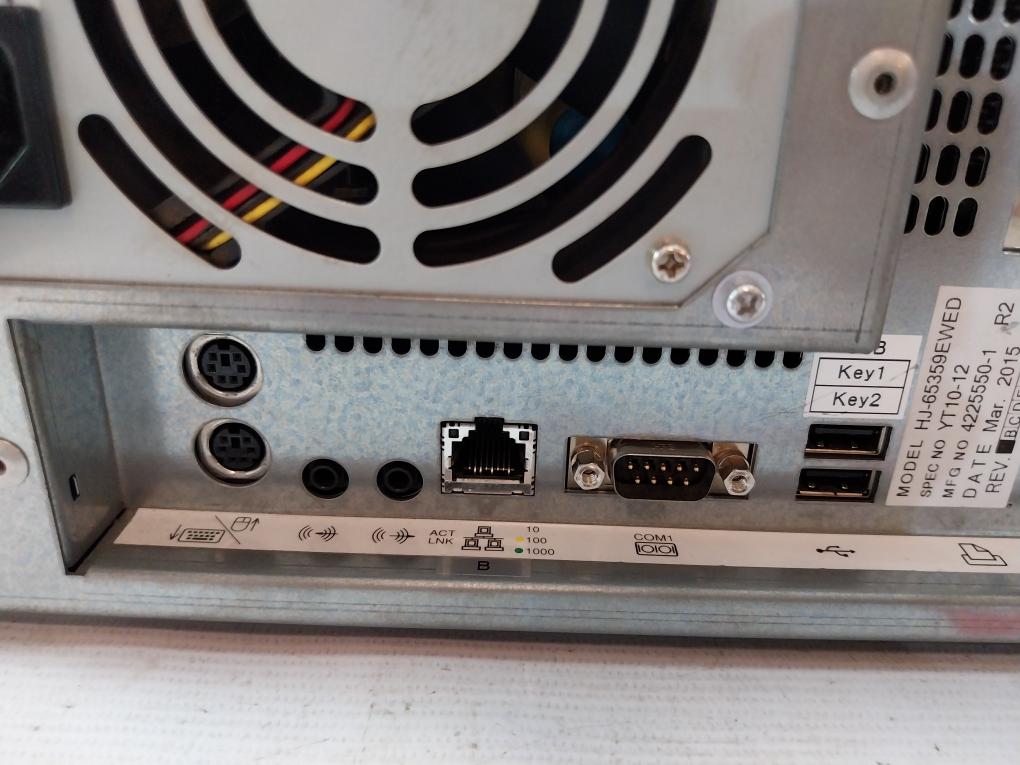 Hitachi Hf-w6500 Industrial Computer Cpu Ac 100V-240V 4225550-1 R2 50Hz/60Hz