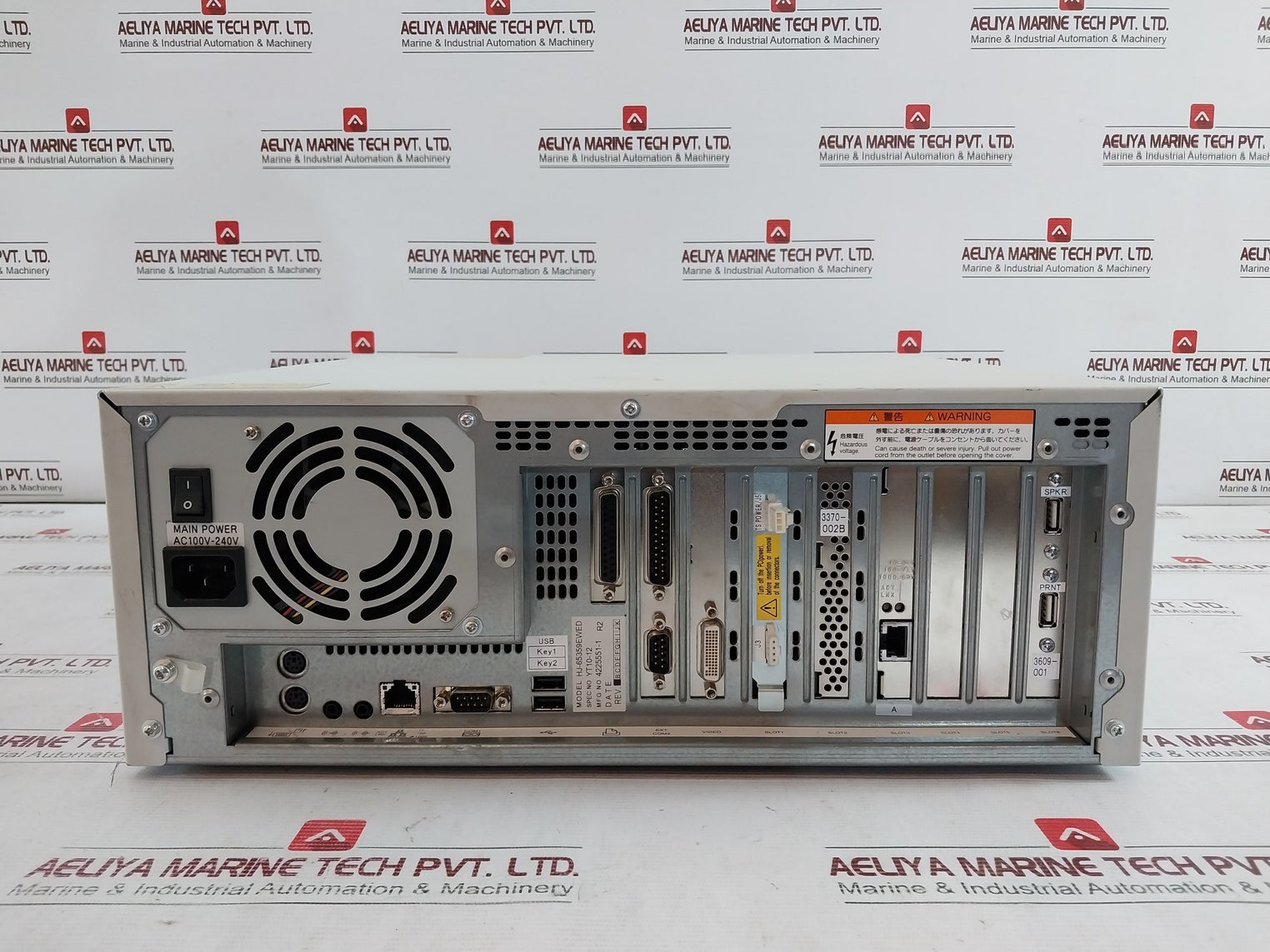 Hitachi Hf-w6500 Industrial Computer Cpu Hj-65359Ewed Ac100V–240V 50/60 Hz