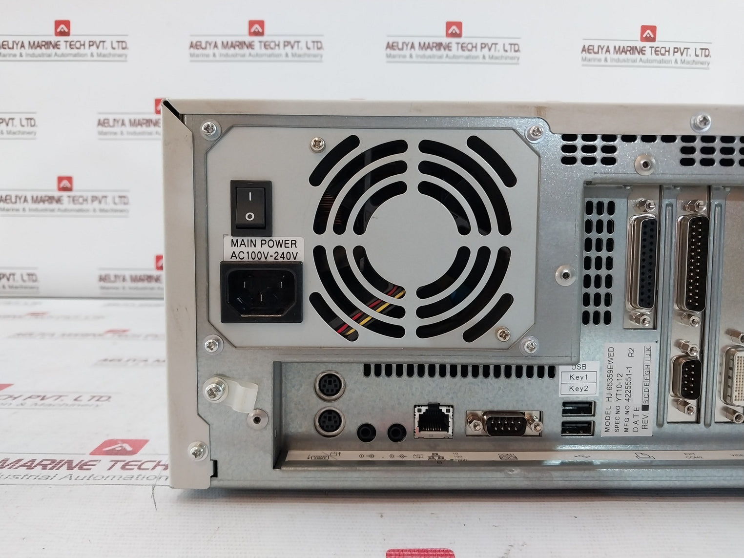 Hitachi Hf-w6500 Industrial Computer Cpu Hj-65359Ewed Ac100V–240V 50/60 Hz