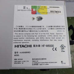 Hitachi Hf-w6500 Industrial Computer Cpu Hj-65459Ewed 100V-240V 50Hz/60Hz