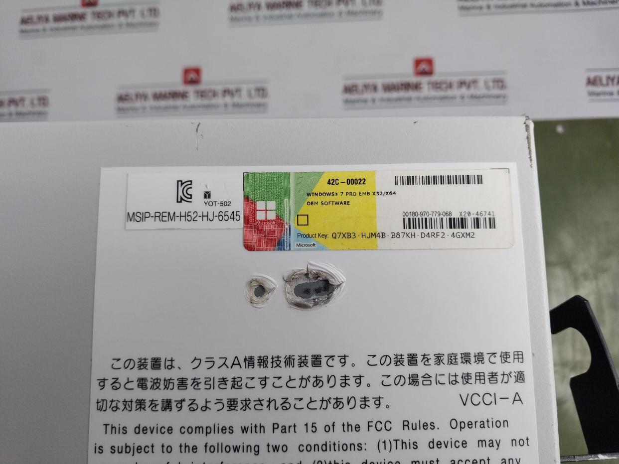 Hitachi Hf-w6500 Industrial Computer Cpu Hj-65459Ewed 100V-240V 50Hz/60Hz