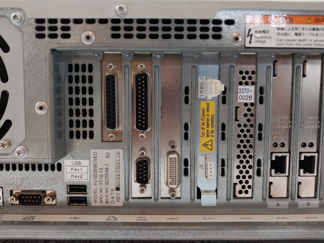 Hitachi Hf-w6500 Industrial Computer Hj-65359Ewed Yt10-13 50Hz/60Hz Yot-502