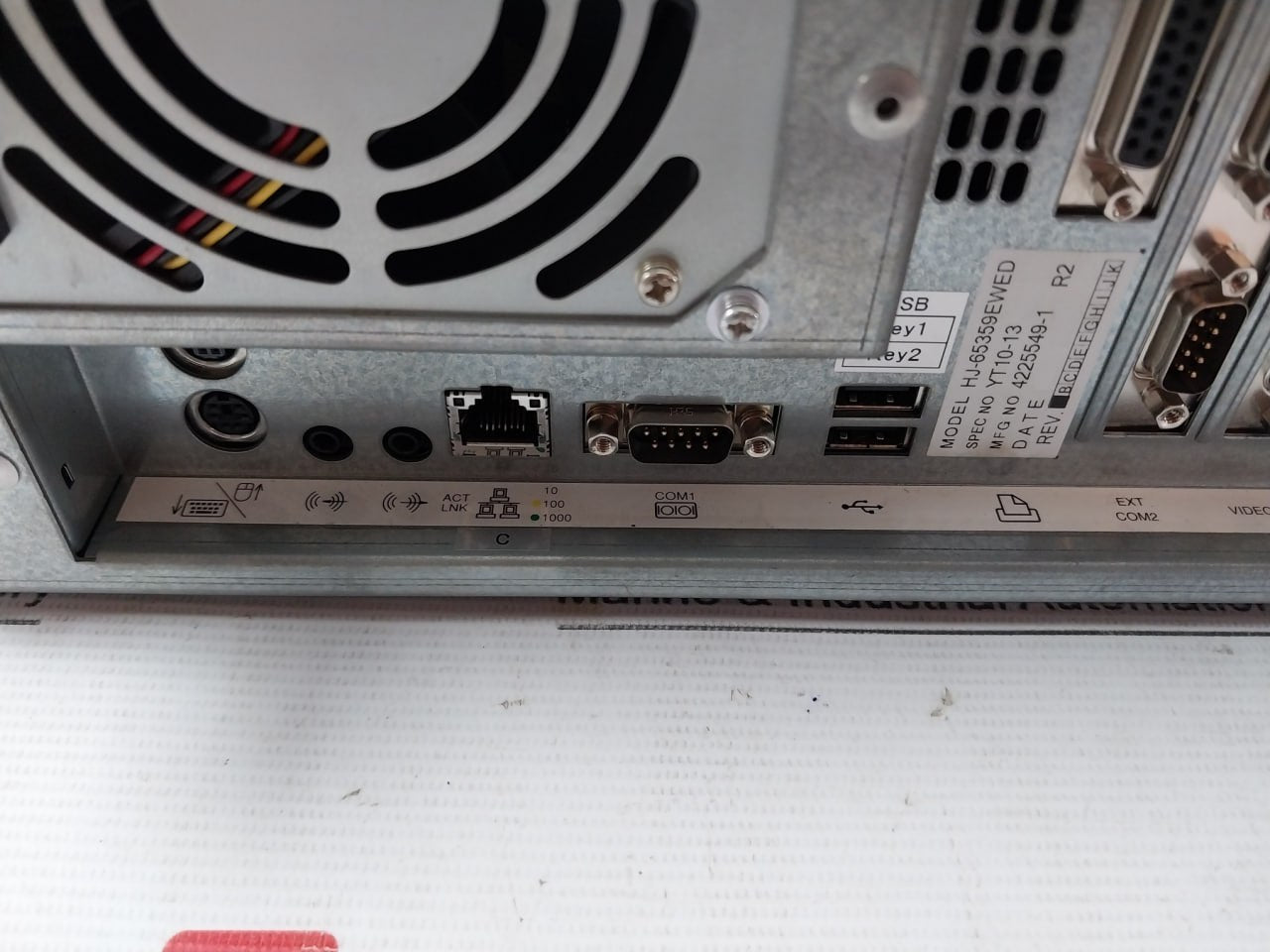 Hitachi Hf-w6500 Industrial Computer Hj-65359Ewed Yt10-13 50Hz/60Hz Yot-502