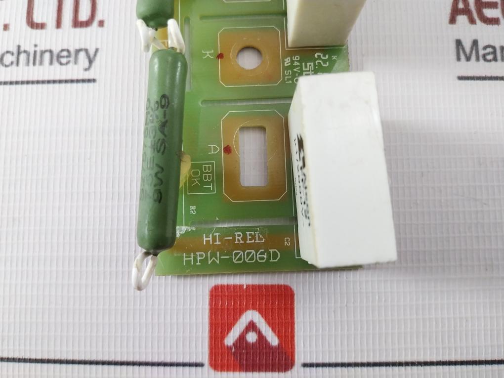 Hitachi Hpw-006D Printed Circuit Board 41092006D00000000G0L 94V-0