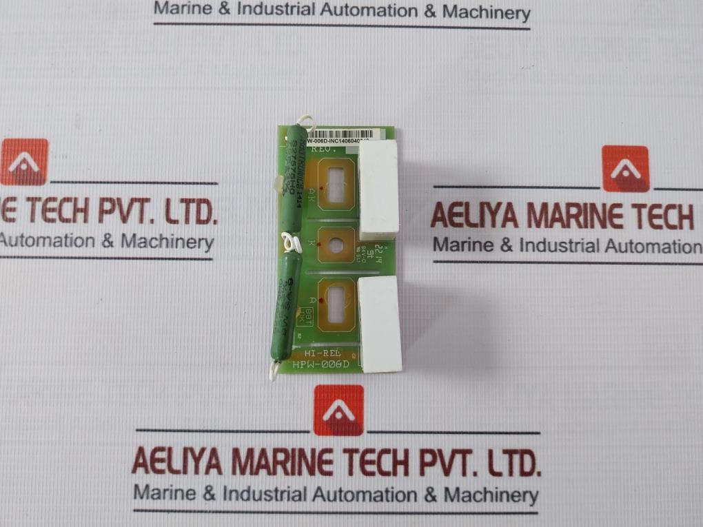 Hitachi Hpw-006D Printed Circuit Board 41092006D00000000G0L 94V-0