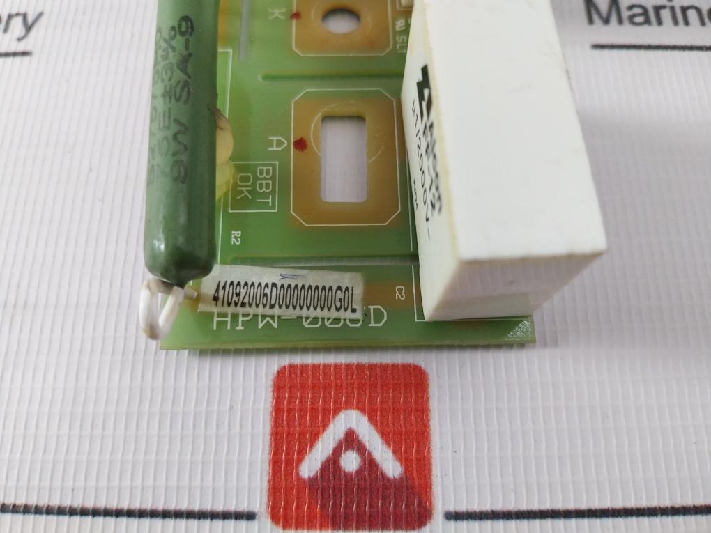 Hitachi Hpw-006D Printed Circuit Board 41092006D00000000G0L 94V-0
