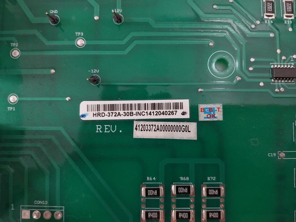 Hitachi Hrd-372A Printed Circuit Board 41203372A00000000G0L 94V-0