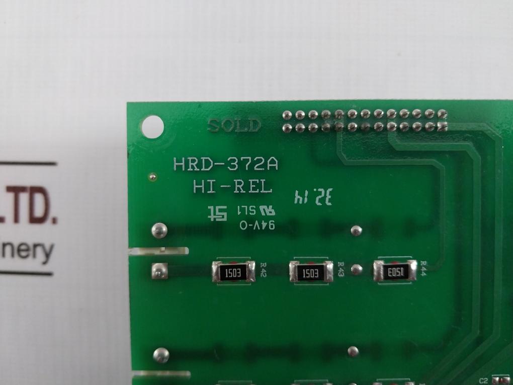 Hitachi Hrd-372A Printed Circuit Board 94V-0 Sl1 St A-13049