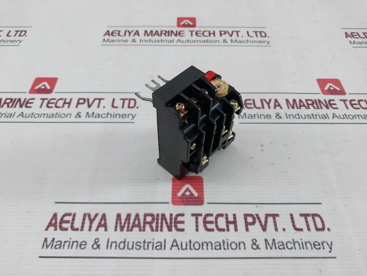 Hitachi Tr11-1E Thermal Overload Relay Contactor 0.75 Kw Rc 3.8A
