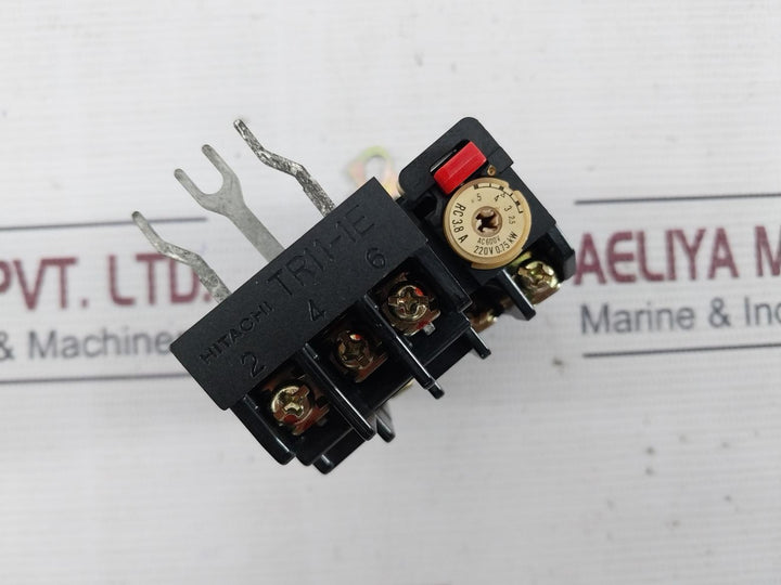Hitachi Tr11-1E Thermal Overload Relay Contactor 0.75 Kw Rc 3.8A