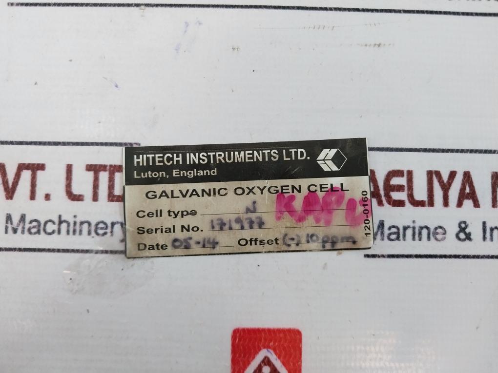 Hitech Galvanic Oxygen Cell Type N (120-0160,03.27171977 044)