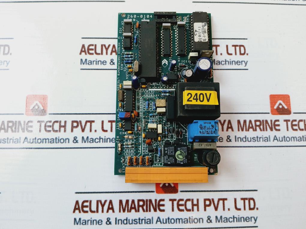 Hitech Instruments 260-0104 Printed Circuit Board 94V
