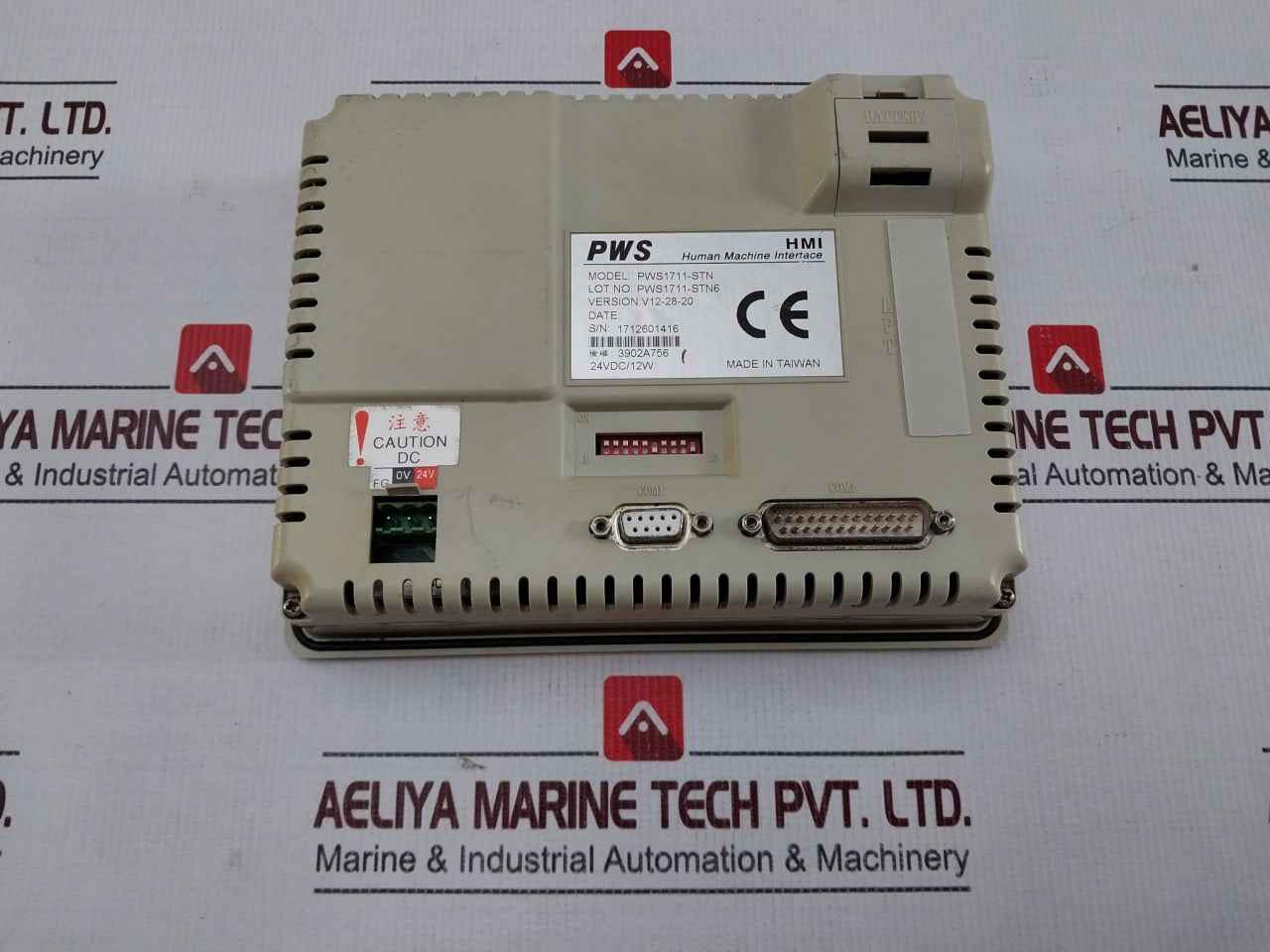 Hitech Pws1711-stn Hmi-human Machine Interface V12-28-20 24vdc/12w