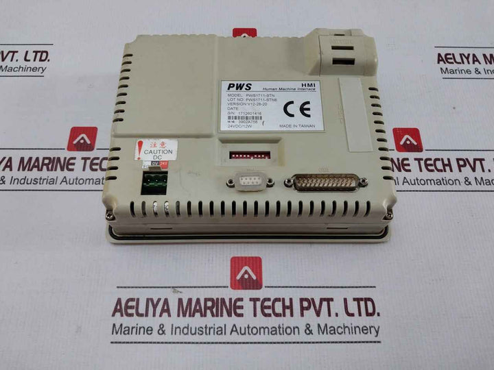 Hitech Pws1711-stn Hmi-human Machine Interface V12-28-20 24vdc/12w