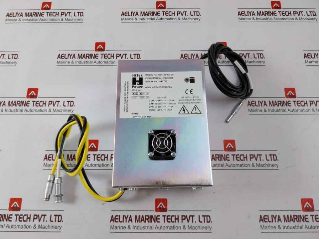 Hitek Power Ms1100-802-02 High Voltage Power Supply Unit Dn1100-10 Rev A