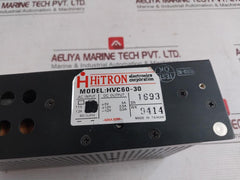 Hitron Hvc60-30 Power Supply 115Vac 1.2A 60/50Hz 60W 230V T2A/250
