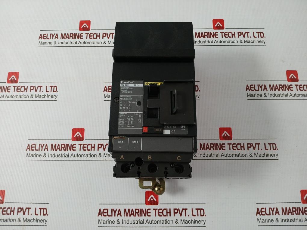 Hj-060 3-pole Molded-case Circuit Breaker 750V 50/60Hz Square D