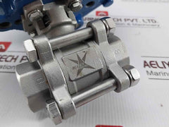 Hkc Hq-006 Electric Actuator For Ball Valve 10w M20r Cf8m 1000psi F03/f04