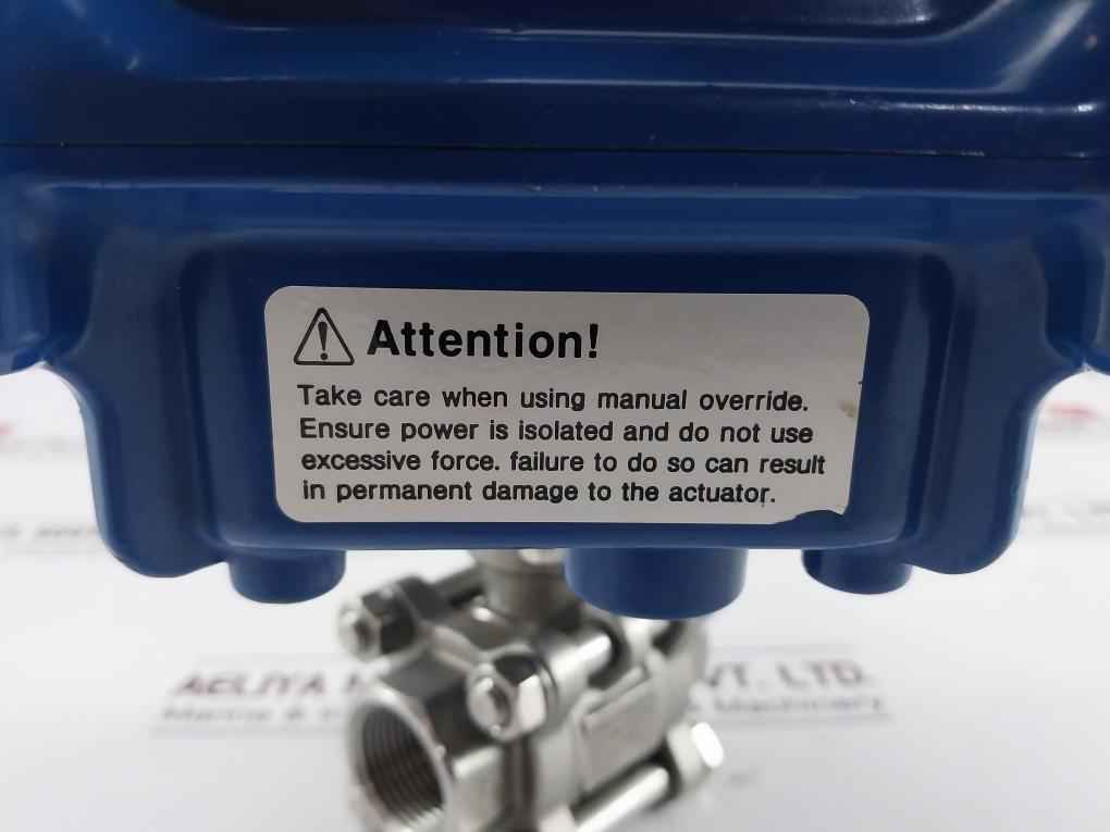 Hkc Hq-006 Electric Actuator For Ball Valve 10w M20r Cf8m 1000psi F03/f04