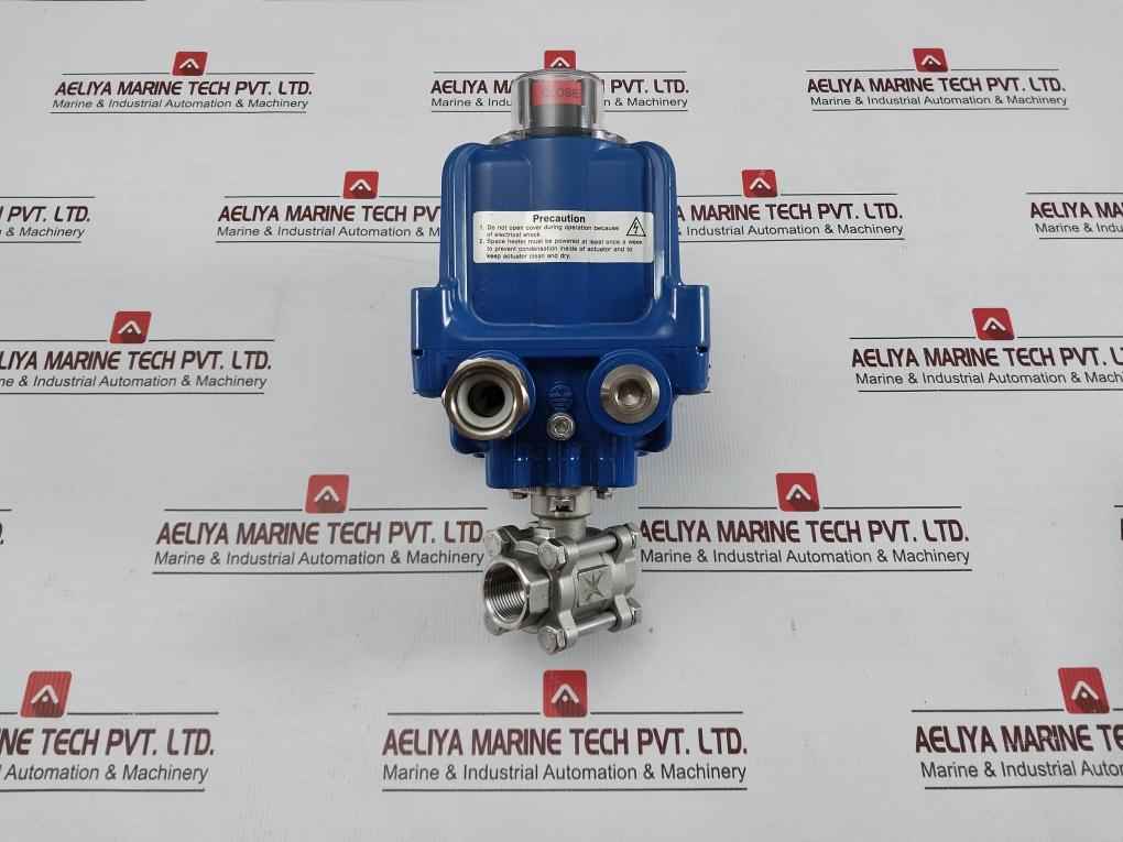 Hkc Hq-006 Electric Actuator For Ball Valve 10w M20r Cf8m 1000psi F03/f04