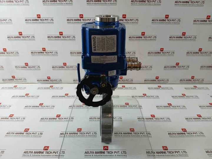 Hkc Hq-0083500100 Electric Part Turn Actuator Flanged W/ Butterfly Valve 3Ph