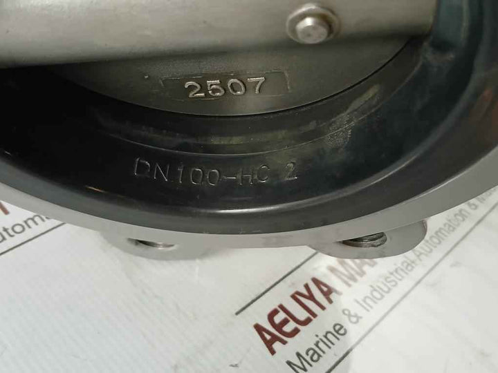 Hkc Hq-0083500100 Electric Part Turn Actuator Flanged W/ Butterfly Valve 3Ph