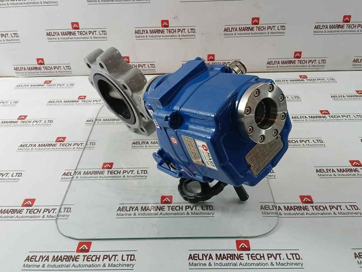 Hkc Hq-0083500100 Electric Part Turn Actuator Flanged W/ Butterfly Valve 3Ph