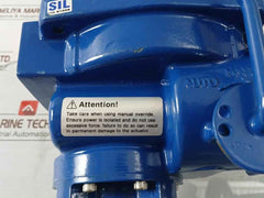 Hkc Hq-0083500100 Electric Part Turn Actuator Flanged W/ Butterfly Valve 3Ph