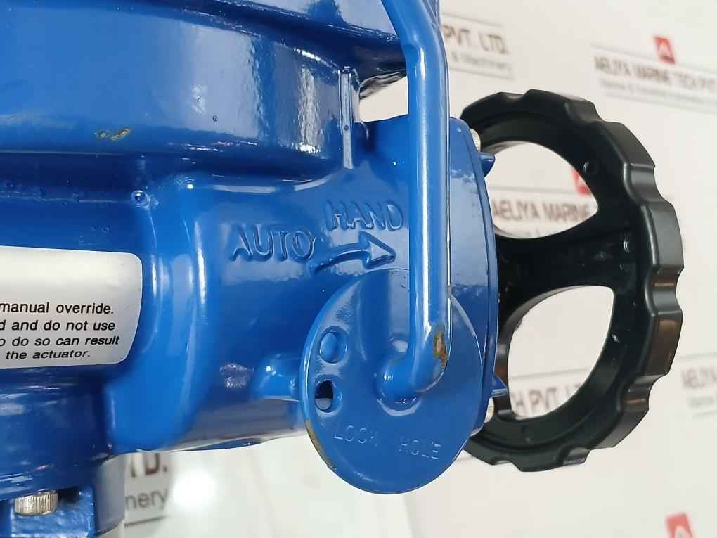 Hkc Hq-0083500100 Electric Part Turn Actuator Flanged W/ Butterfly Valve 3Ph
