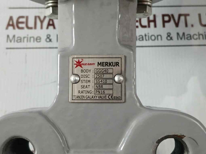 Hkc Hq-0083500100 Electric Part Turn Actuator Flanged W/ Butterfly Valve 3Ph