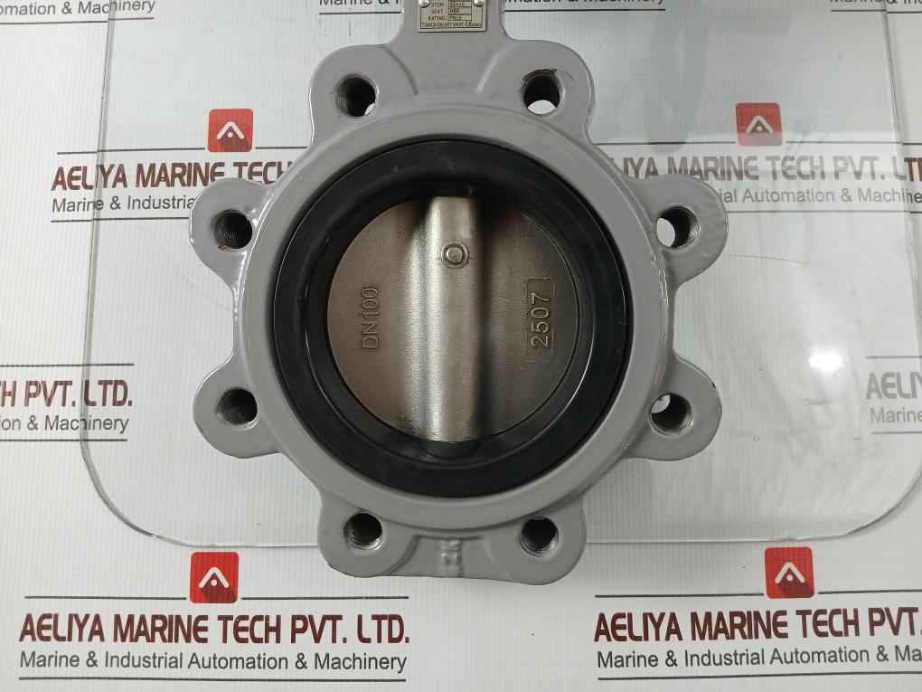 Hkc Hq-0083500100 Electric Part Turn Actuator Flanged W/ Butterfly Valve 3Ph