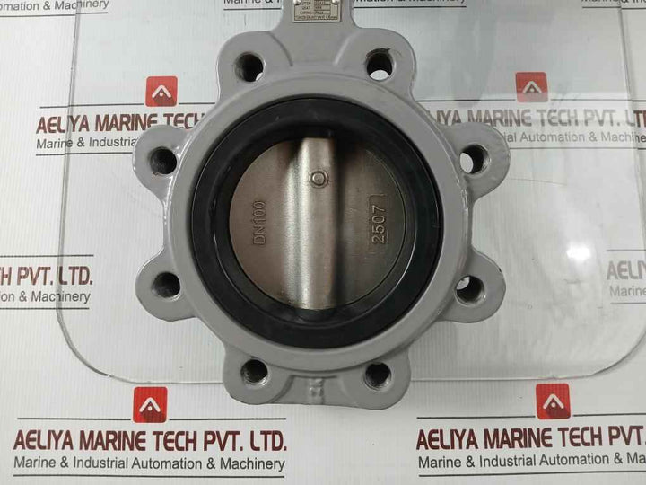 Hkc Hq-0083500100 Electric Part Turn Actuator Flanged W/ Butterfly Valve 3Ph