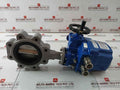 Hkc Hq-0083500100 Electric Part Turn Actuator Flanged W/ Butterfly Valve 3Ph