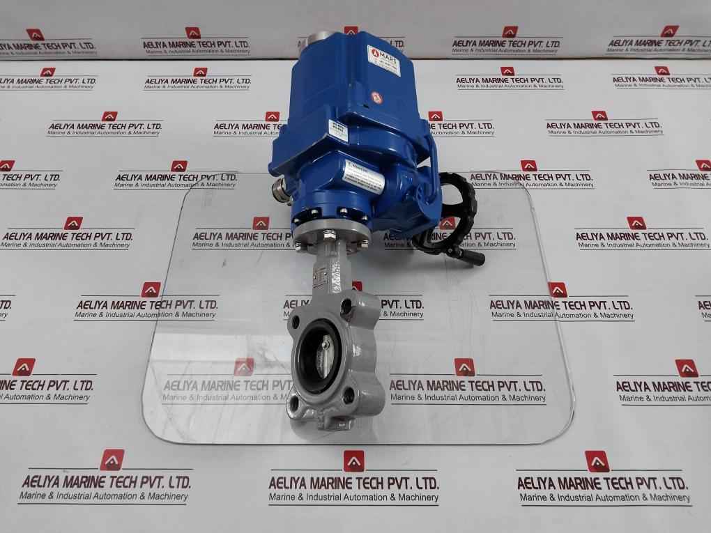 Hkc Hq-0083500100 Electric Part Turn Actuator Flanged W/butterfly Valve 80 Nm