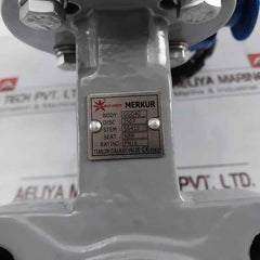Hkc Hq-0083500100 Electric Part Turn Actuator Flanged W/butterfly Valve 80 Nm