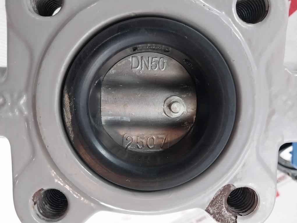 Hkc Hq-0083500100 Electric Part Turn Actuator Flanged W/butterfly Valve 80 Nm