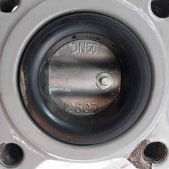 Hkc Hq-0083500100 Electric Part Turn Actuator Flanged W/butterfly Valve 80 Nm