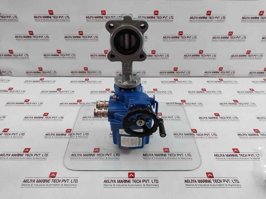 Hkc Hq-0083500100 Electric Part Turn Actuator Flanged W/butterfly Valve 80 Nm