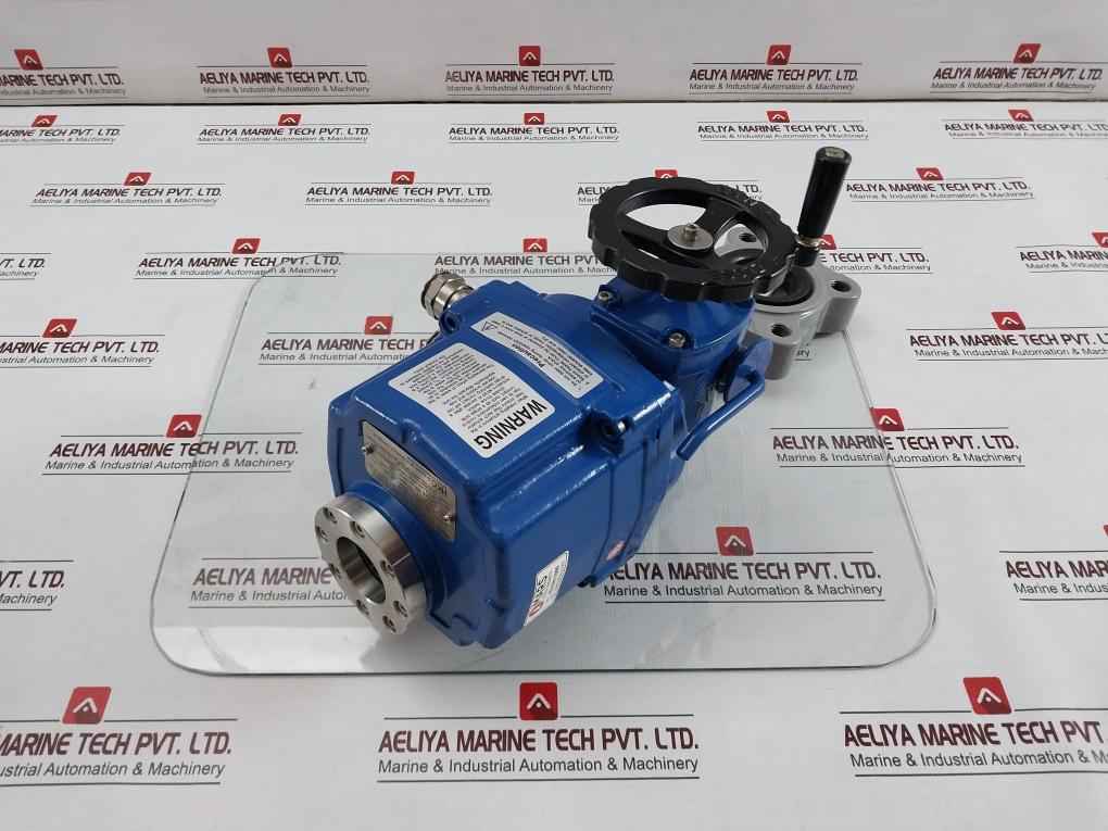 Hkc Hq-0083500100 Electric Part Turn Actuator Flanged W/butterfly Valve 80 Nm