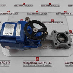 Hkc Hq-0083500100 Electric Part Turn Actuator Flanged W/butterfly Valve 80 Nm