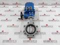 Hkc Hq-0083500100 Electric Part Turn Actuator Flanged W/butterfly Valve